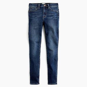 J.Crew Petite 9" high-rise jeggings blue indigo